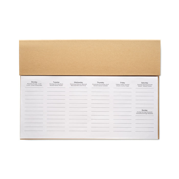 Weekly Desktop Planner