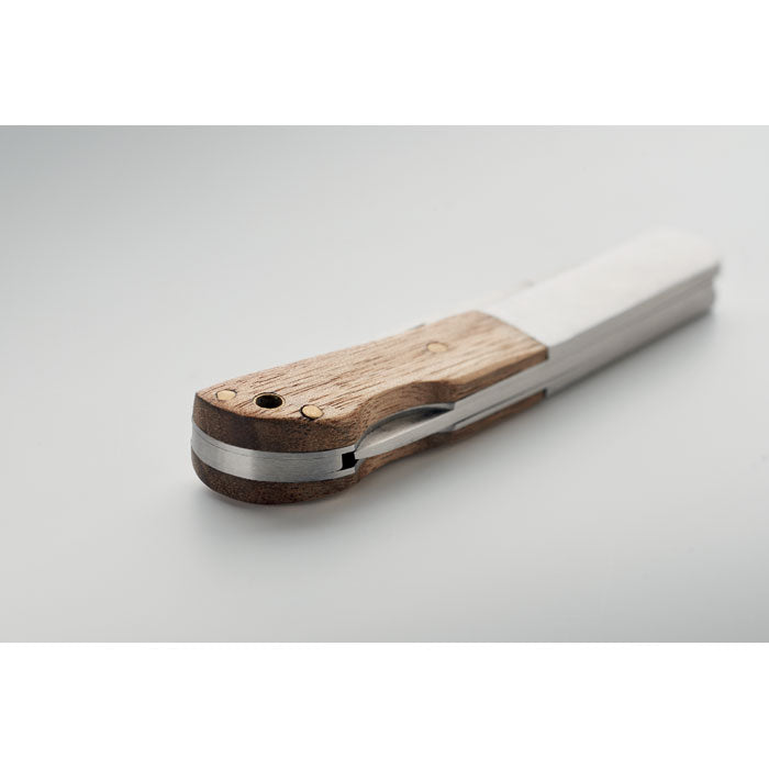 Foldable Knife in Acacia Wood