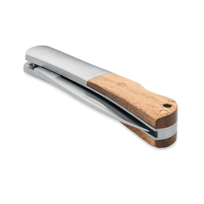 Foldable Knife in Acacia Wood