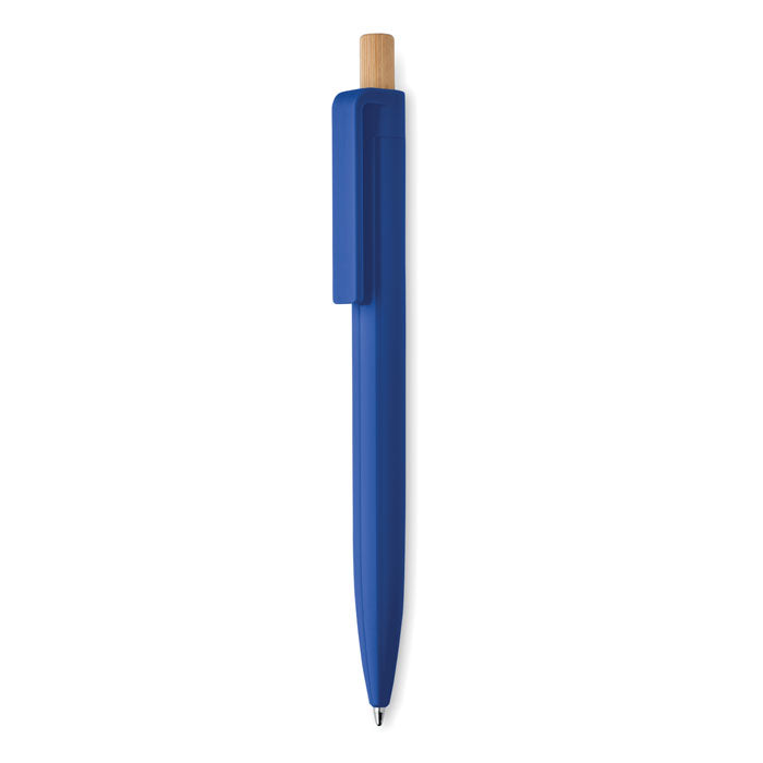 Recycled Ballpoint Pen with Bamboo Push Button
