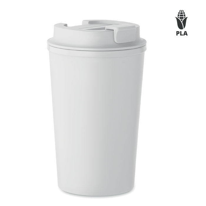 Corn Based Plastic Double Walled Tumbler