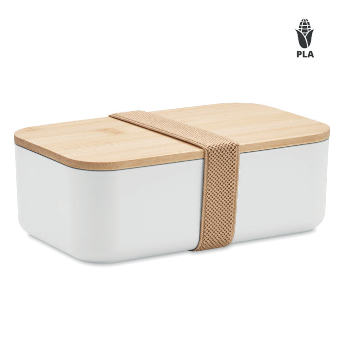 Corn Lunch Box with Bamboo Lid