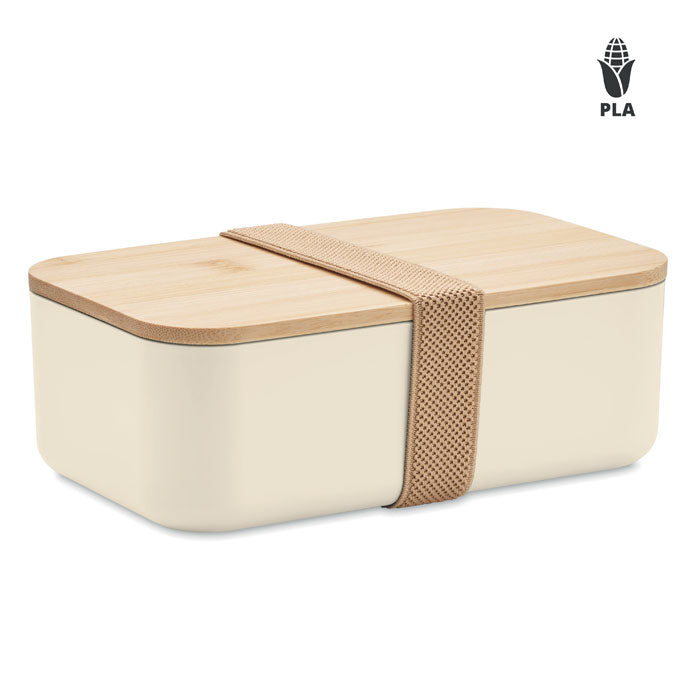 Corn Lunch Box with Bamboo Lid