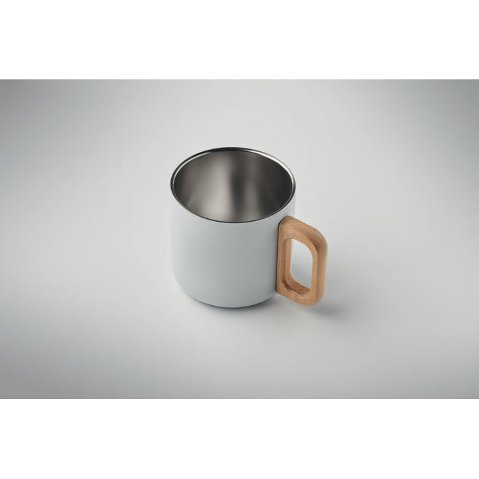 Double Walled Mug in Recycled Stainless Steel