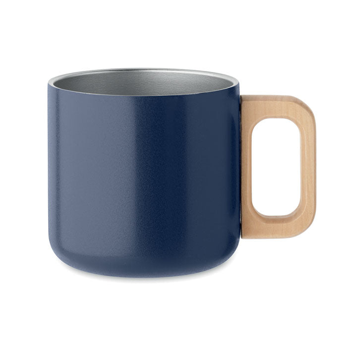 Double Walled Mug in Recycled Stainless Steel