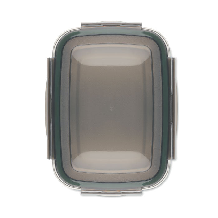 Lunch Box with 4 Side Clasp Closure