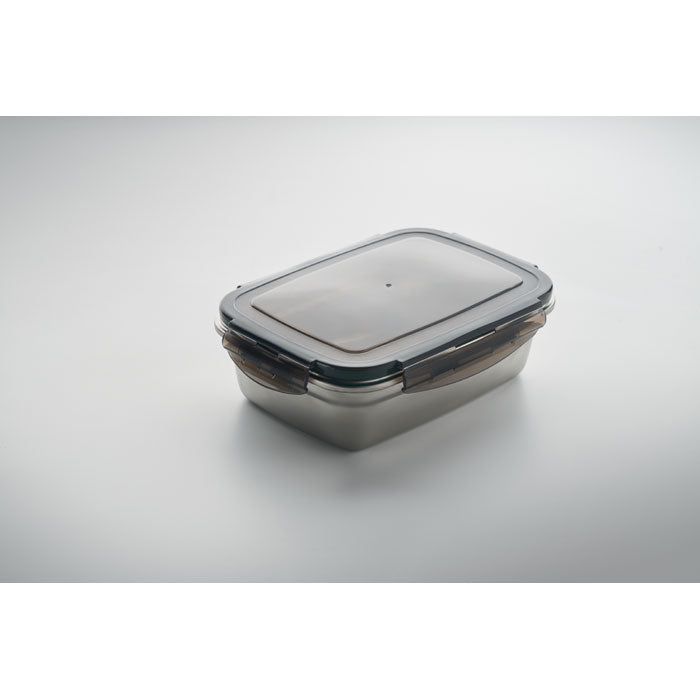 Lunch Box with 4 Side Clasp Closure