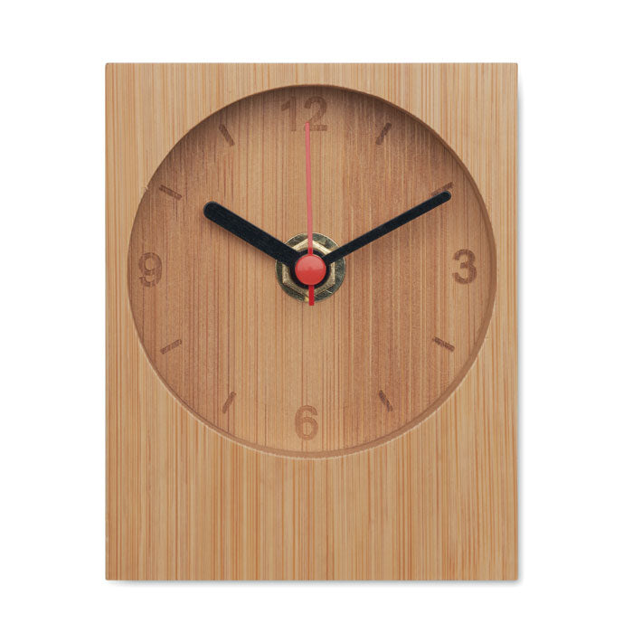 Bamboo Table Clock