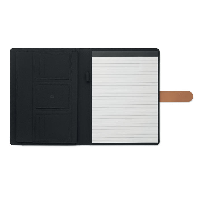 A4 Conference Folder with Bamboo Paper Notepad