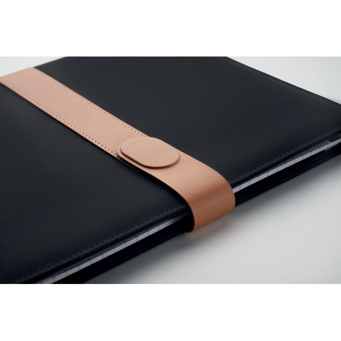 A4 Conference Folder with Bamboo Paper Notepad