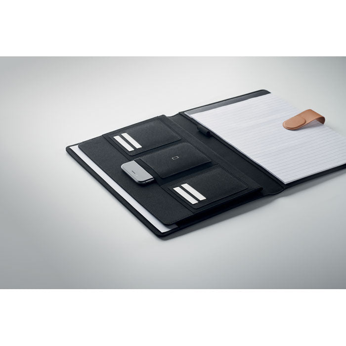 A4 Conference Folder with Bamboo Paper Notepad