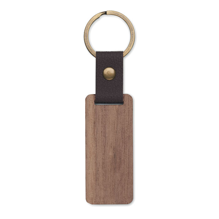 Walnut Keyring