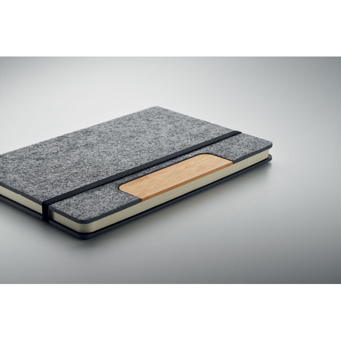 A5 Felt Notebook Set and Phone Stand