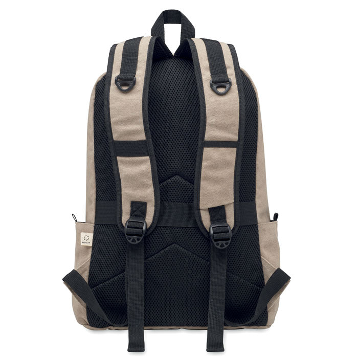 15 Inch Canvas Laptop Backpack