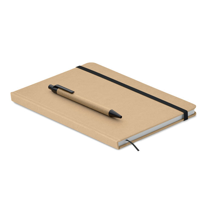 A5 Notebook with Recycled Carton Cover