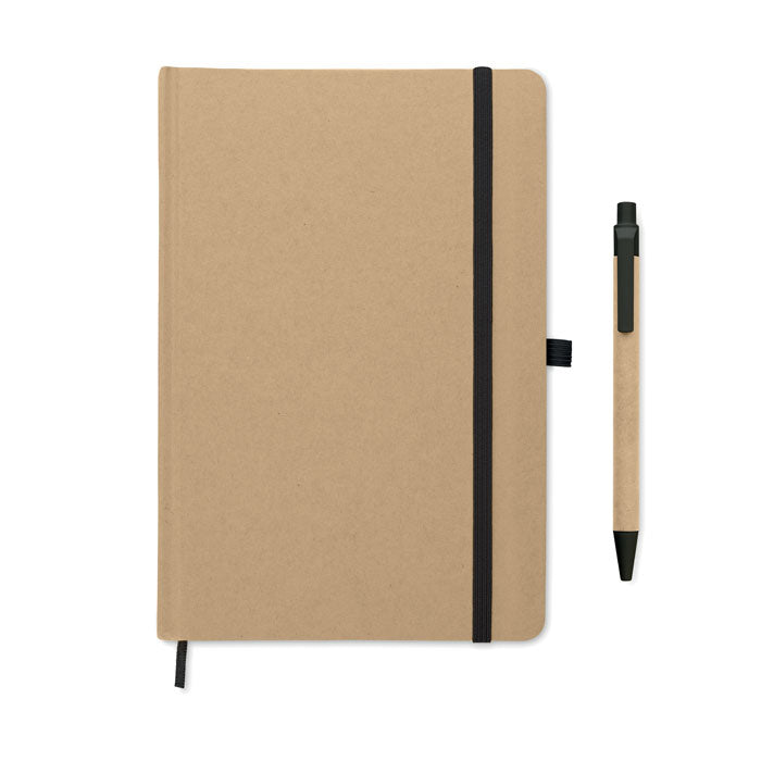 A5 Notebook with Recycled Carton Cover