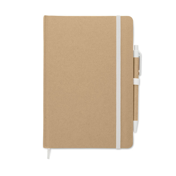 A5 Notebook with Recycled Carton Cover