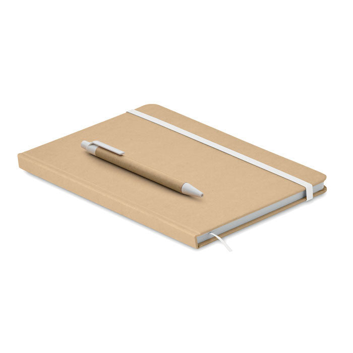 A5 Notebook with Recycled Carton Cover