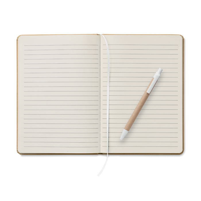 A5 Notebook with Recycled Carton Cover