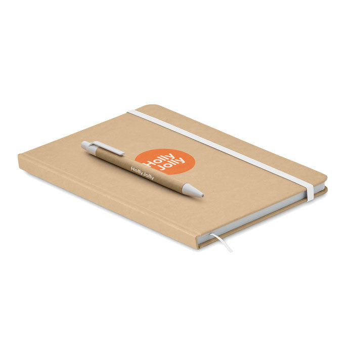A5 Notebook with Recycled Carton Cover