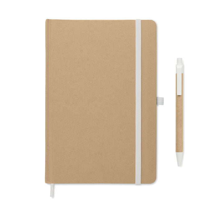 A5 Notebook with Recycled Carton Cover