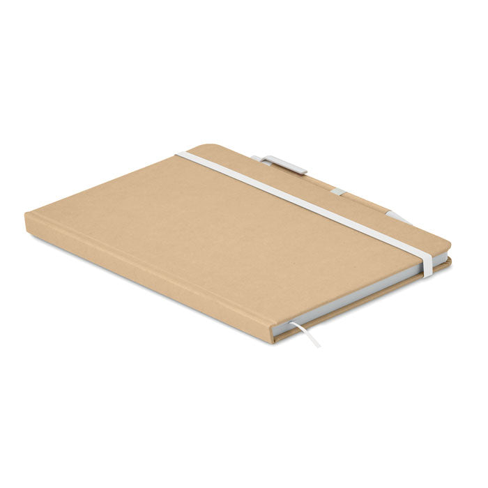 A5 Notebook with Recycled Carton Cover