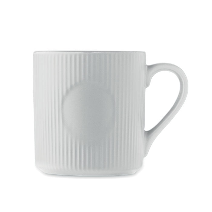 Ribbed Matte Ceramic Mug
