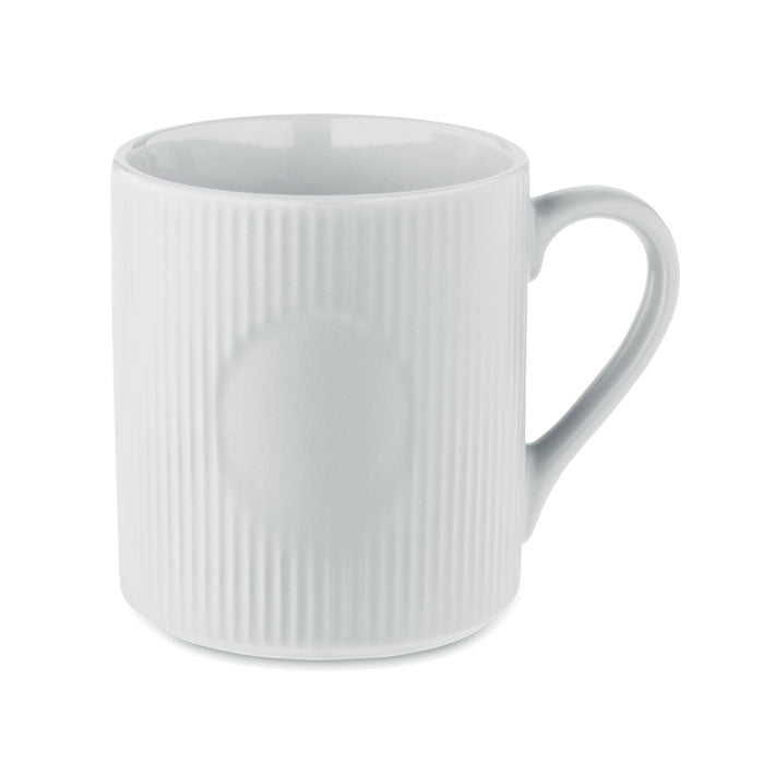 Ribbed Matte Ceramic Mug