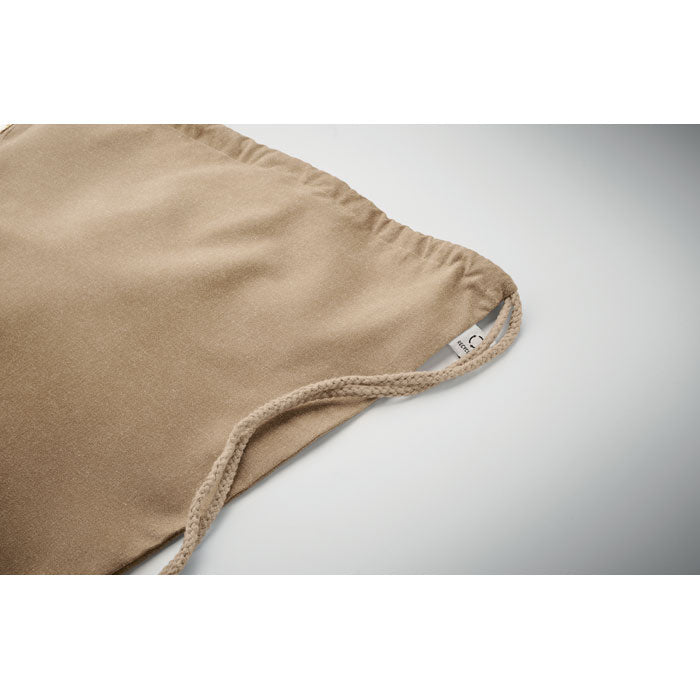 Recycled Cotton Drawstring Bag