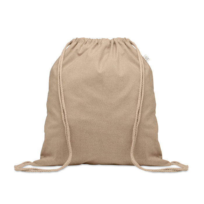 Recycled Cotton Drawstring Bag