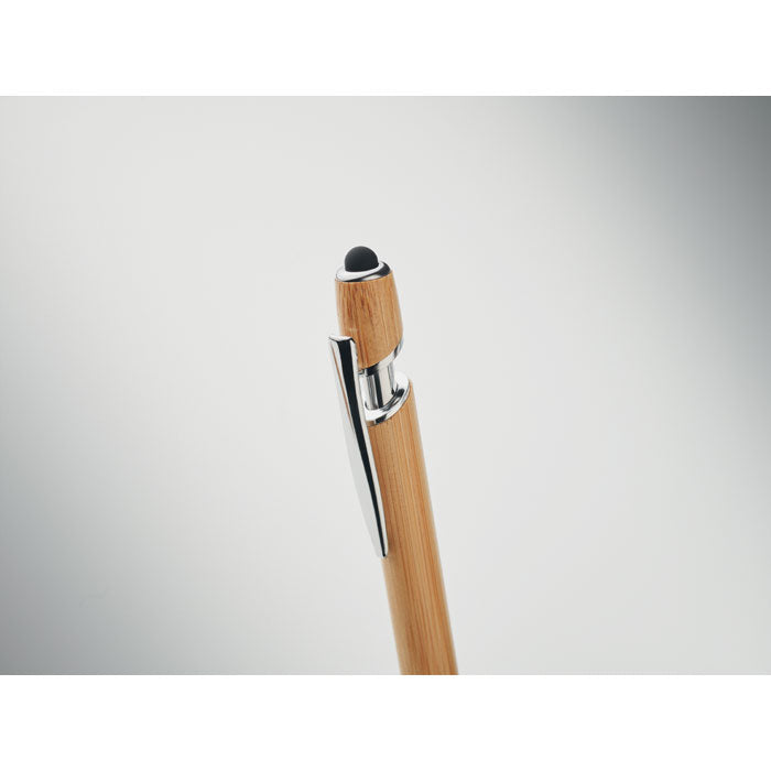 Bamboo Ballpoint Stylus Pen