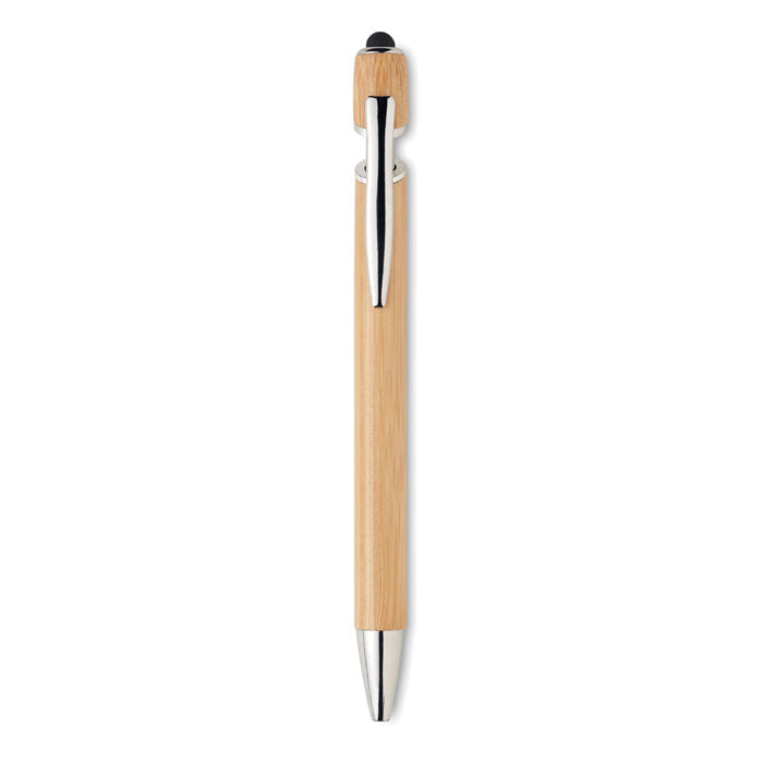 Bamboo Ballpoint Stylus Pen