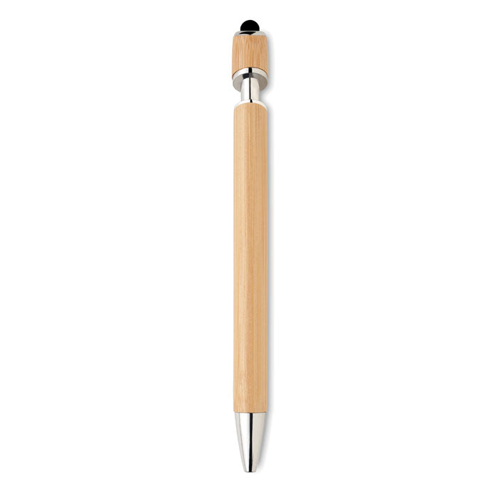 Bamboo Ballpoint Stylus Pen