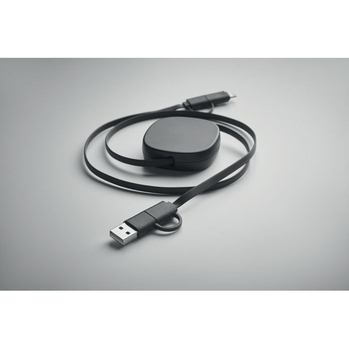 60W Retractable Charging Cable