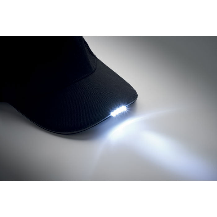 Cotton Baseball Cap with LED Light