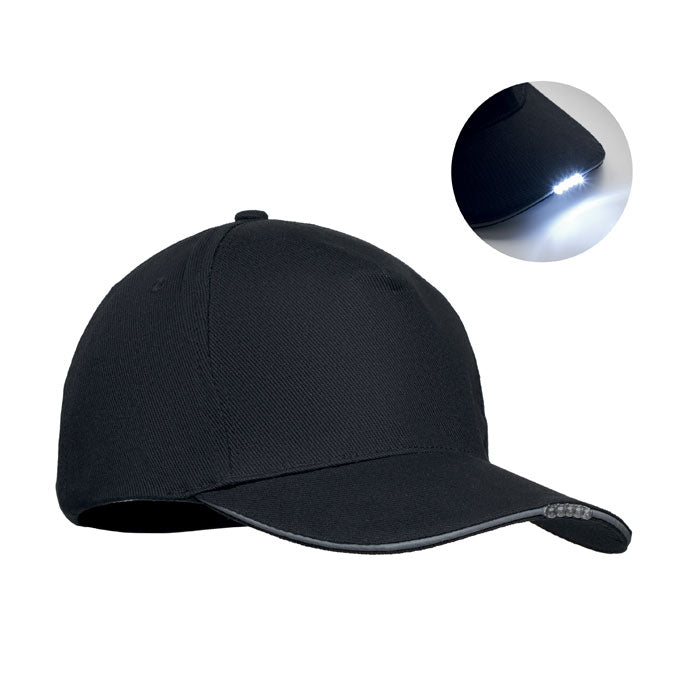 Cotton Baseball Cap with LED Light