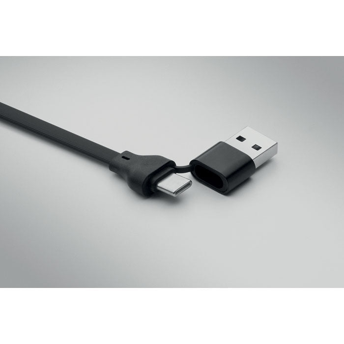 2-in-1 Charging Cable Keyring and Phone Stand