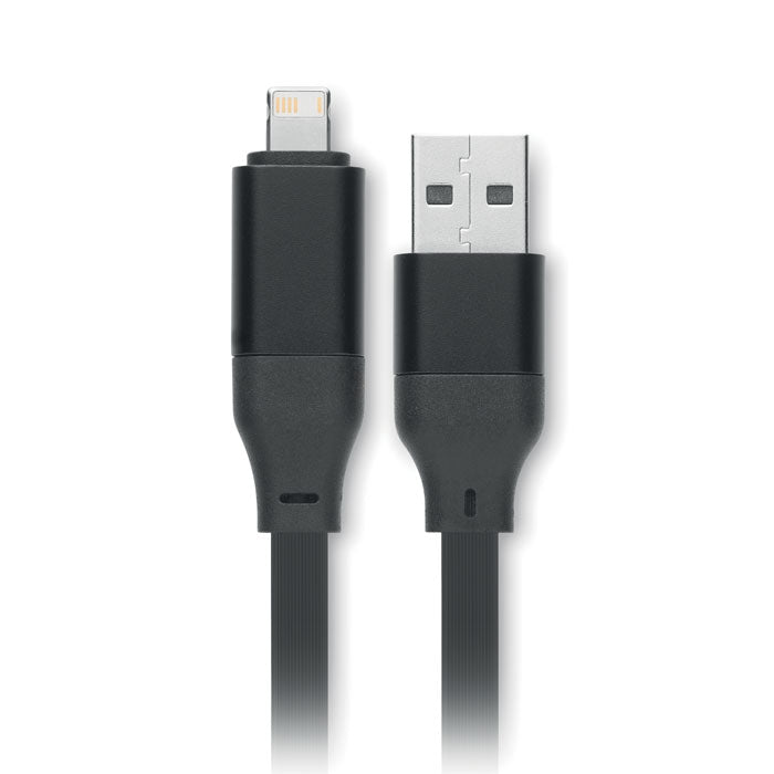 2-in-1 Charging Cable Keyring and Phone Stand