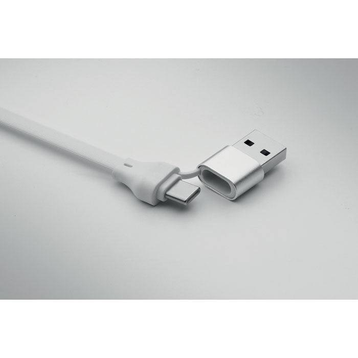 2-in-1 Charging Cable Keyring and Phone Stand