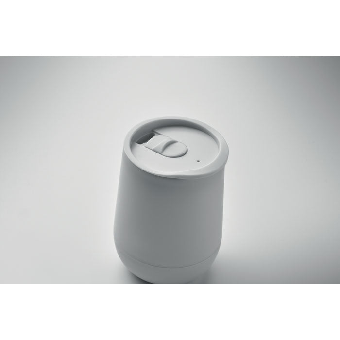 Double Walled Tumbler with Mouthpiece Lid