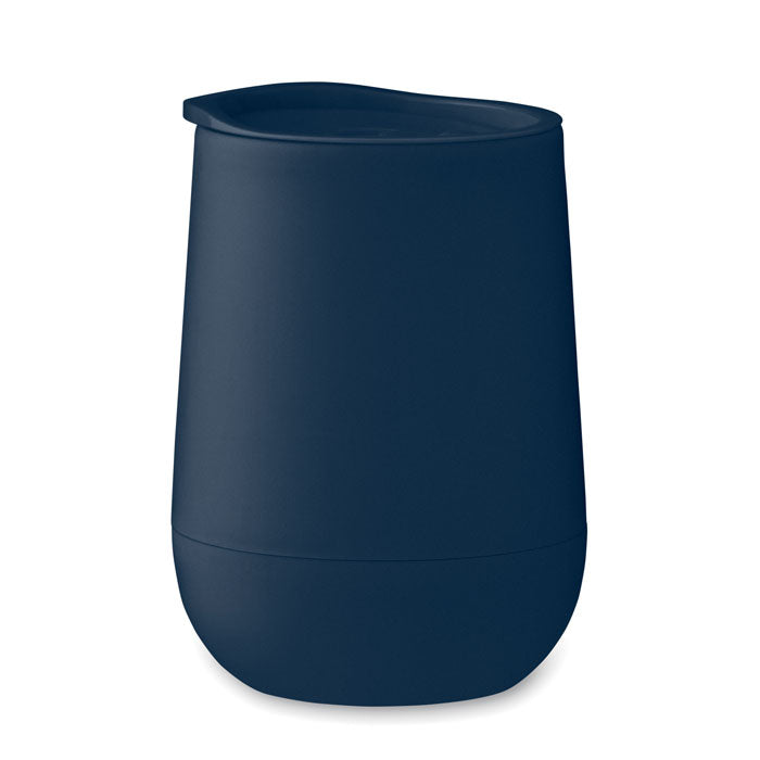 Double Walled Tumbler with Mouthpiece Lid
