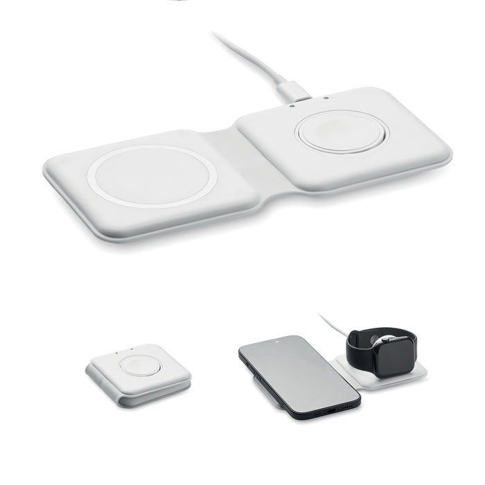 2-in-1 Phone and Smartwatch Charger