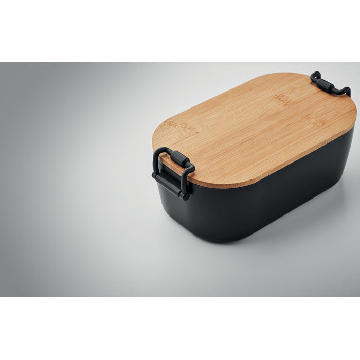 Lunch Box with 2 Side Clasp Closure