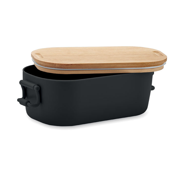 Lunch Box with 2 Side Clasp Closure