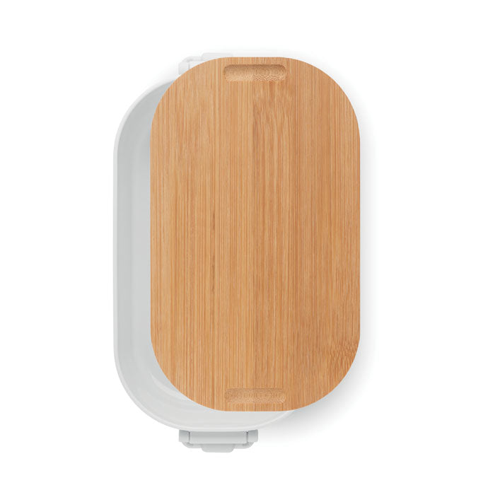 Lunch Box with 2 Side Clasp Closure