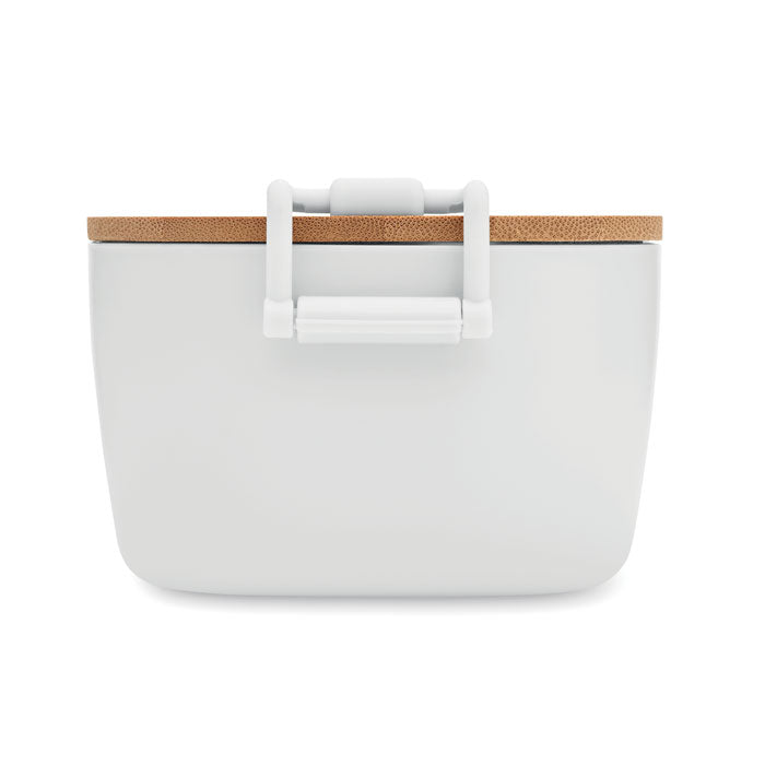 Lunch Box with 2 Side Clasp Closure