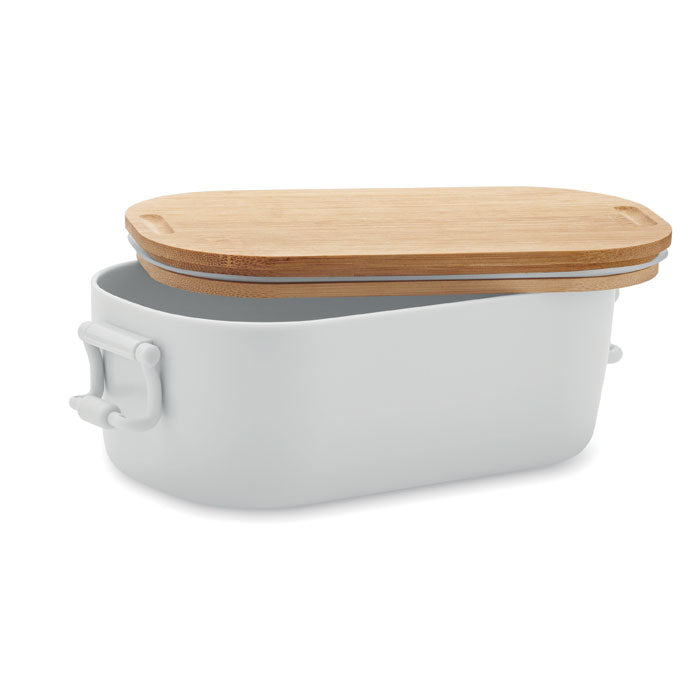 Lunch Box with 2 Side Clasp Closure