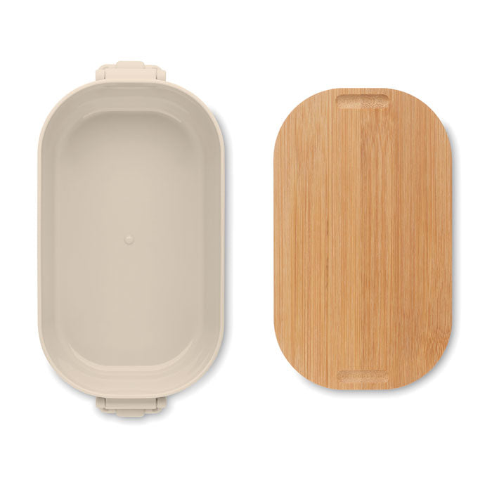 Lunch Box with 2 Side Clasp Closure