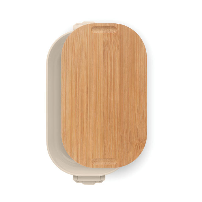 Lunch Box with 2 Side Clasp Closure