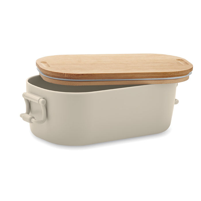 Lunch Box with 2 Side Clasp Closure